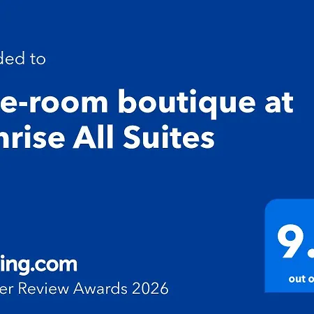 One-room Boutique At Sunrise Lägenhetshotell 4*